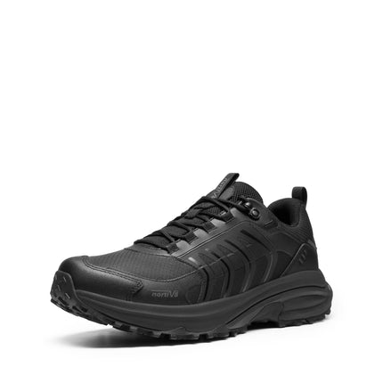 NORTIV 8 Armadillo FieldLite Men's Hiking Shoes | Non-slip waterproof lightweight 4-in-1 rebound technology for comfort outdoor trekking camping climbing daily trainers