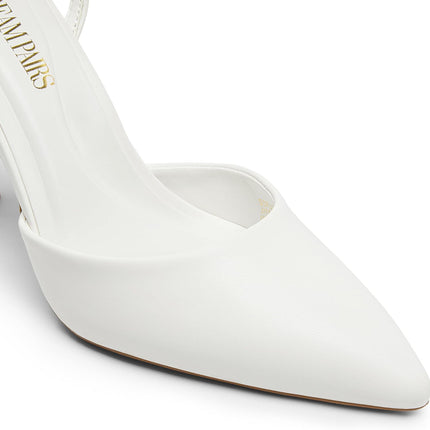 DREAM PAIRS High Heels Lace Pumps | Ankle Strap and Stiletto Heel Elegant Bridal Shoes Evening Shoes Party Bridal Shoes for Women