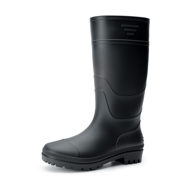 Bruno Marc Wellies Men's Half Height Work Shoes Waterproof Rain Boots for Gardening Dog Walks Car Washing