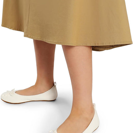 DREAM PAIRS Foldable Classic Ballet Flats for Women | Easy to transport, comfortable insole, arch support, flexible, foldable, easy to put on, elastic shaft