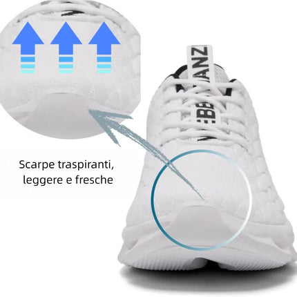 Men's Shoes Trainers Sports Shoes Running Tennis Walking Shoes Gym Trainers Leisure Fashion Lightweight Breathable