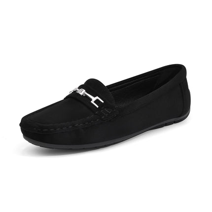 DREAM PAIRS Loafer Women's Comfortable Moccasins Slippers | Soft insole, flexible TPR sole, lightweight, non-slip, comfortable fit, classic look, for everyday use and office