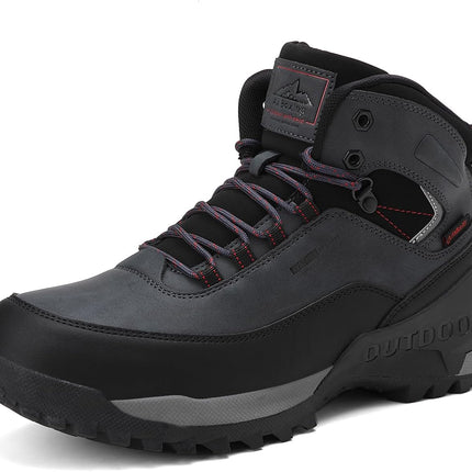 AX BOXING Hiking Shoes Men's Trekking Shoes Outdoor Hiking Boots Non-Slip Trekking Boots Camping Hiking Shoes EU 41-46