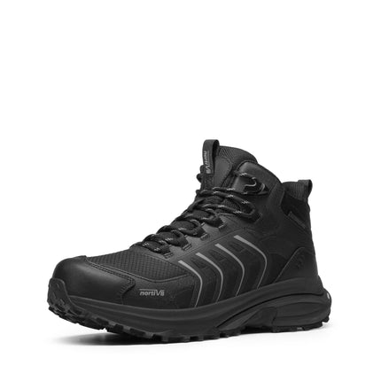 NORTIV 8 Armadillo FieldLite Men's Waterproof Pro Lightweight Outdoor Trekking Camping Climbing Shoes | 4-in-1 Rebound-Technologie SGS-Zugelassenen Wasserdichten Rutschfest Design Leichte Outdoor Trekking Camping Kletterschuhe