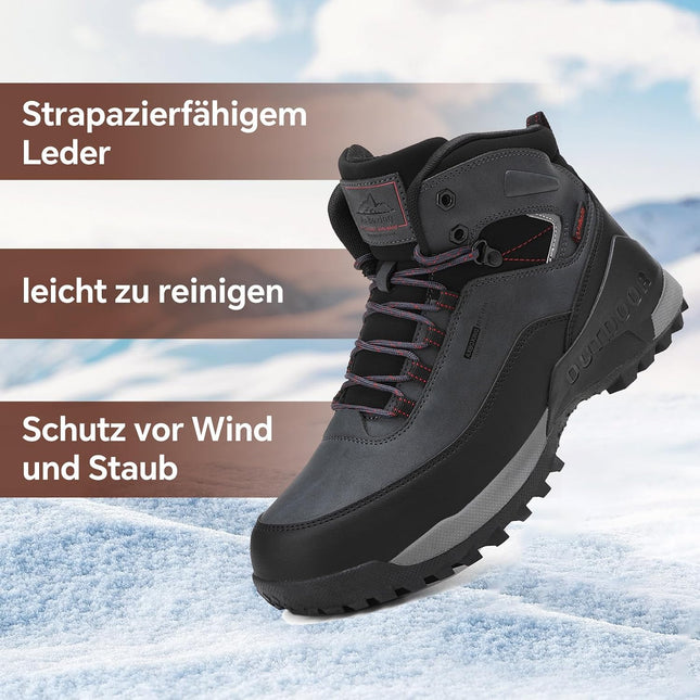 AX BOXING Hiking Shoes Men's Trekking Shoes Outdoor Hiking Boots Non-Slip Trekking Boots Camping Hiking Shoes EU 41-46