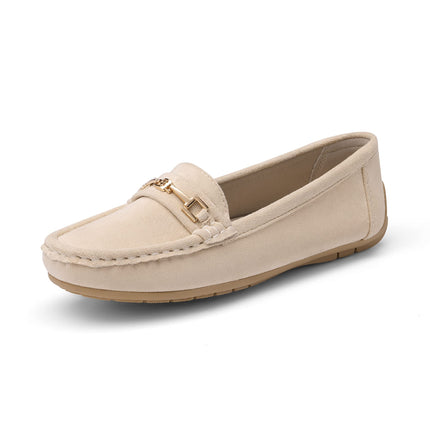 DREAM PAIRS Loafer Women's Comfortable Moccasins Slippers | Soft insole, flexible TPR sole, lightweight, non-slip, comfortable fit, classic look, for everyday use and office