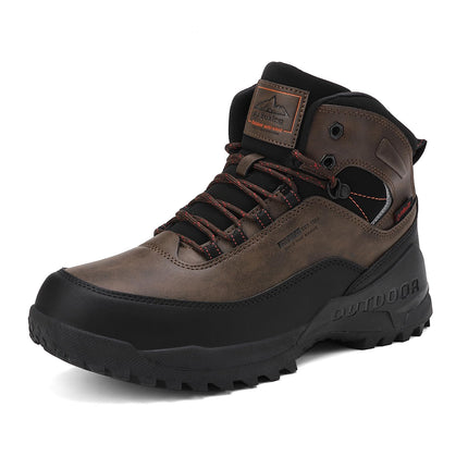 AX BOXING Hiking Shoes Men's Trekking Shoes Outdoor Hiking Boots Non-Slip Trekking Boots Camping Hiking Shoes EU 41-46
