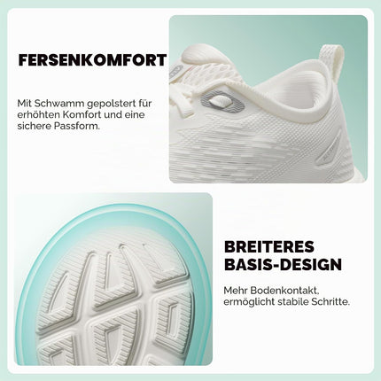 ALLSWIFIT Women's Walking Shoes Cushioning Running Tennis Shoes Non-Slip Comfortable Breathable Workout Fitness Sporty Fashion Trainers | Dämpfung, Komfortabel, Fußgewölbeunterstützung, Atmungsaktiv, Leicht, Fitness, Training, Sportlich, Modisch, Fitness