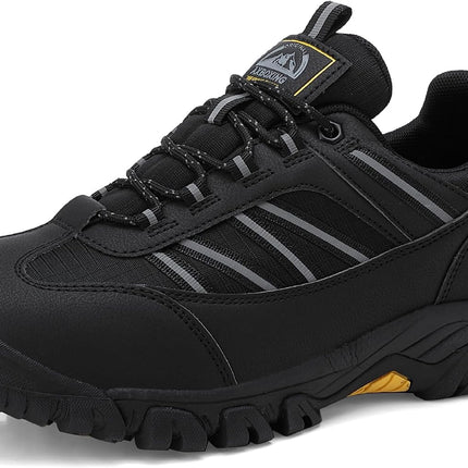 AX BOXING Hiking Shoes Men's Waterproof Trekking Shoes Low Outdoor Shoes Toe Cap for Trekking Hiking Camping 41-46 EU