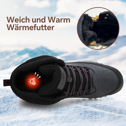 AX BOXING Hiking Shoes Men's Trekking Shoes Outdoor Hiking Boots Non-Slip Trekking Boots Camping Hiking Shoes EU 41-46