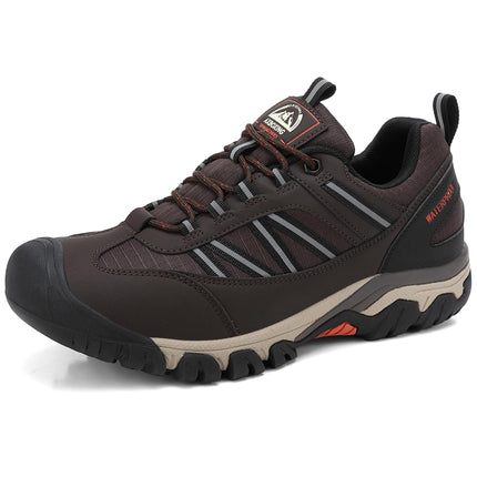 AX BOXING Hiking Shoes Men's Waterproof Trekking Shoes Low Outdoor Shoes Toe Cap for Trekking Hiking Camping 41-46 EU