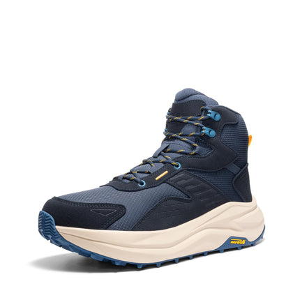 NORTIV 8 Mens Wide Toe Box Hiking Shoes | Low waste design, waterproof, durable workmanship, comfortable and non-slip men's boots for outdoor trekking, camping