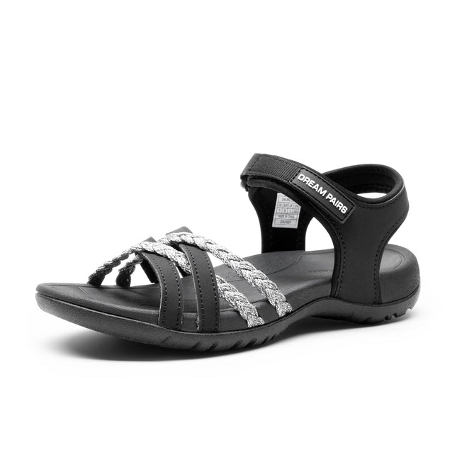 DREAM PAIRS Women's Sports Sandals with Padded EVA Footbed & Non-Slip Rubber Sole, Breathable Outdoor Sandals for Beach, Hiking & Everyday Use