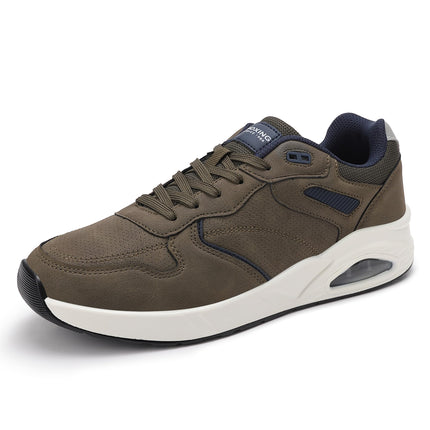 AX BOXING Shoes Men's Trainers Lightweight Casual Shoes Fashion Men's Shoes Sports Shoes Leather Walking Shoes Size 41-46 EU