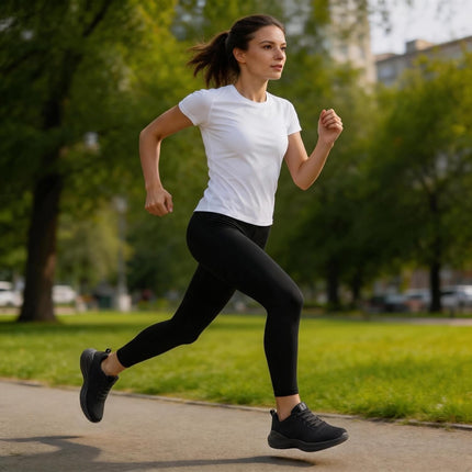 Damen Turnschuhe Laufschuhe Sportschuhe rutschfeste Sohle Fitnessschuhe für Jogging Gym & Streetwear Leicht zu Reinigen & Pflegeleicht Moderne Freizeitschuhe für jeden Tag