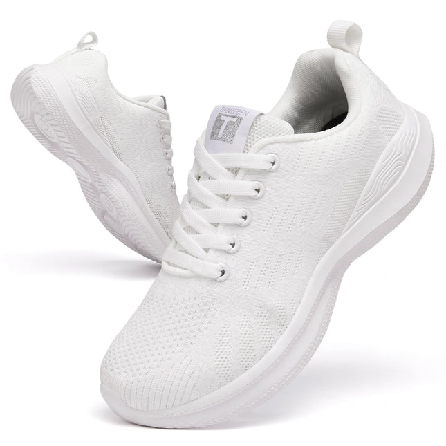 Damen Turnschuhe Laufschuhe Sportschuhe rutschfeste Sohle Fitnessschuhe für Jogging Gym & Streetwear Leicht zu Reinigen & Pflegeleicht Moderne Freizeitschuhe für jeden Tag