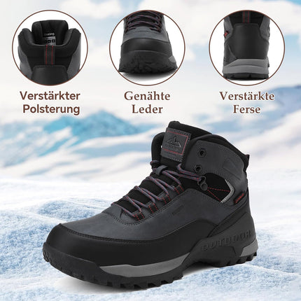 AX BOXING Hiking Shoes Men's Trekking Shoes Outdoor Hiking Boots Non-Slip Trekking Boots Camping Hiking Shoes EU 41-46