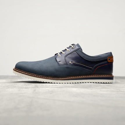 Bruno Marc Men's Lace-Up Shoes | Business suit shoes leisure derby casual shoes