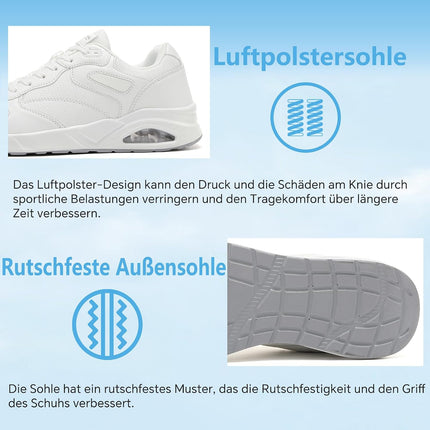AX BOXING Shoes Men's Trainers Lightweight Casual Shoes Fashion Men's Shoes Sports Shoes Leather Walking Shoes Size 41-46 EU
