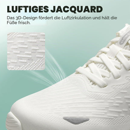 ALLSWIFIT Women's Walking Shoes Cushioning Running Tennis Shoes Non-Slip Comfortable Breathable Workout Fitness Sporty Fashion Trainers | Dämpfung, Komfortabel, Fußgewölbeunterstützung, Atmungsaktiv, Leicht, Fitness, Training, Sportlich, Modisch, Fitness