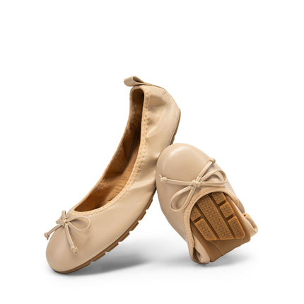 DREAM PAIRS Foldable Classic Ballet Flats for Women | Easy to transport, comfortable insole, arch support, flexible, foldable, easy to put on, elastic shaft