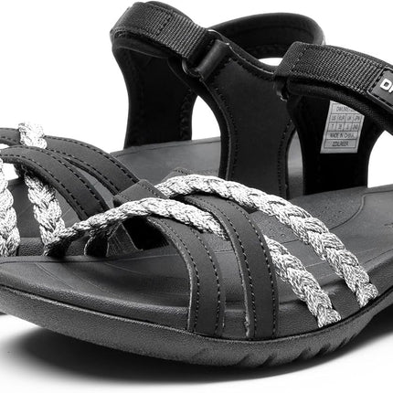 DREAM PAIRS Women's Sports Sandals with Padded EVA Footbed & Non-Slip Rubber Sole, Breathable Outdoor Sandals for Beach, Hiking & Everyday Use