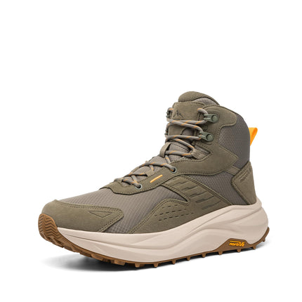 NORTIV 8 Mens Wide Toe Box Hiking Shoes | Low waste design, waterproof, durable workmanship, comfortable and non-slip men's boots for outdoor trekking, camping