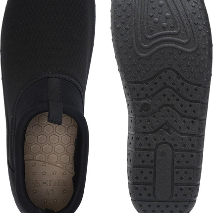 WHITIN Water Shoes Women's Men's Bathing Shoes Quick-Drying Aqua Shoes | Bequeme, Schnell Trocknend, Sommer Atmungsaktive Surfschuhe, Strandschuhe Mit Dicke Sohle