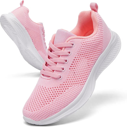 Women's Trainers, Sports Shoes, Running Shoes, Trainers, Tennis, Running, Walking Shoes, Street Running Shoes, Fashion, Lightweight, Breathable, Outdoor Shoes, Red, EU 39 / UK 6