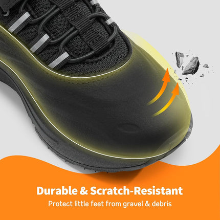 DREAM PAIRS Unsex Children's Trainers Running Shoes | Wear-resistant waterproof trainers girls boys sports shoes with fastener