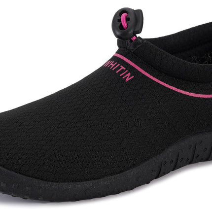 WHITIN Water Shoes Women's Men's Aqua Shoes with Thick Sole | Comfortable, quick-drying, summer breathable surf shoes, beach shoes