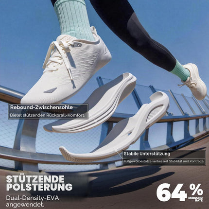ALLSWIFIT Women's Walking Shoes Cushioning Running Tennis Shoes Non-Slip Comfortable Breathable Workout Fitness Sporty Fashion Trainers | Dämpfung, Komfortabel, Fußgewölbeunterstützung, Atmungsaktiv, Leicht, Fitness, Training, Sportlich, Modisch, Fitness