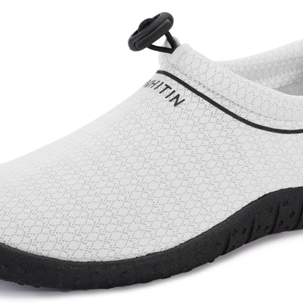 WHITIN Water Shoes Women's Men's Aqua Shoes with Thick Sole | Comfortable, quick-drying, summer breathable surf shoes, beach shoes
