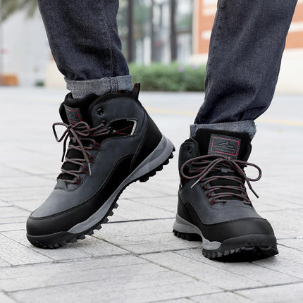 AX BOXING Hiking Shoes Men's Trekking Shoes Outdoor Hiking Boots Non-Slip Trekking Boots Camping Hiking Shoes EU 41-46