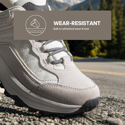 NORTIV 8 Women's Hiking Shoes, Lightweight Breathable Mesh Hiking Shoes, Outdoor Work Shoes | Fußgewölbeunterstützung Wasserdicht Langlebig Schlagfest für Outdoor-Aktivitäten Walking Camping Cross-Training Sneakers
