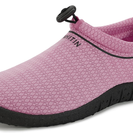 WHITIN Water Shoes Women's Men's Aqua Shoes with Thick Sole | Comfortable, quick-drying, summer breathable surf shoes, beach shoes