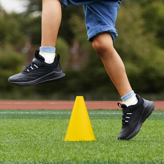 DREAM PAIRS Unsex Children's Trainers Running Shoes | Wear-resistant waterproof trainers girls boys sports shoes with fastener