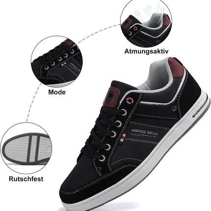 AX BOXING Casual Shoes Men’s, Trainers, Walking Shoes, Fashion Shoes, Lightweight Sports Shoes, Size 41-46