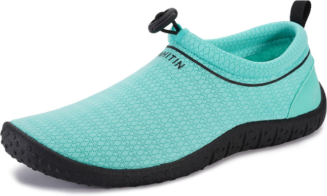 WHITIN Water Shoes Women's Men's Aqua Shoes with Thick Sole | Comfortable, quick-drying, summer breathable surf shoes, beach shoes