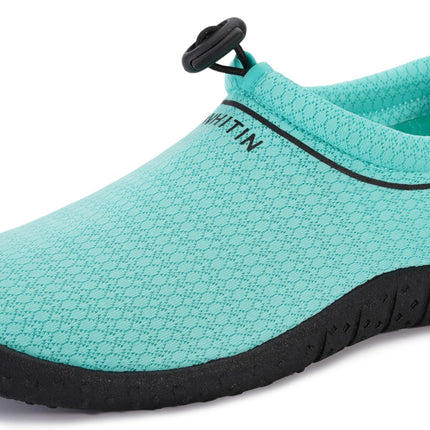 WHITIN Water Shoes Women's Men's Aqua Shoes with Thick Sole | Comfortable, quick-drying, summer breathable surf shoes, beach shoes