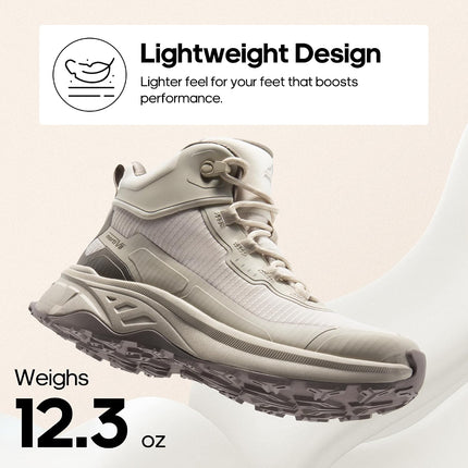 NORTIV 8 Women's Hiking Boots Trekking Shoes | Water-repellent, non-slip, stylish, versatile hiking shoes for women, hiking, walking for leisure activities