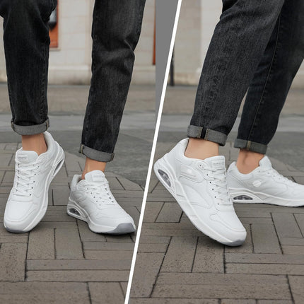 AX BOXING Shoes Men's Trainers Lightweight Casual Shoes Fashion Men's Shoes Sports Shoes Leather Walking Shoes Size 41-46 EU